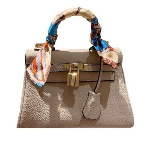 H KELLY TOGO BEIGE 20CM