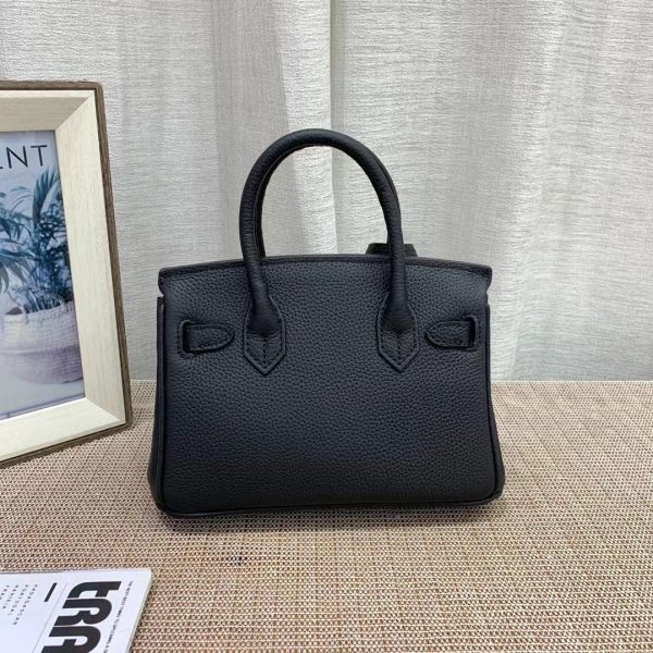 H BIRKIN MINI GOLD HARDWARE EPSOM BLACK 20CM