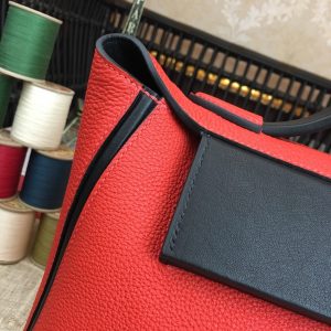 Hermes 24/24 Clemence Swift Red Silver Hardware For Women, Women’s Handbags, Shoulder Bags 11.4in/29cm