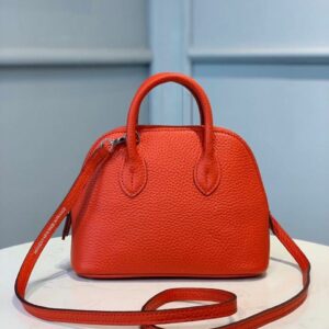 Hermes Bolide Mini Bag Orange Palladium Hardware For Women 7.5in/20cm