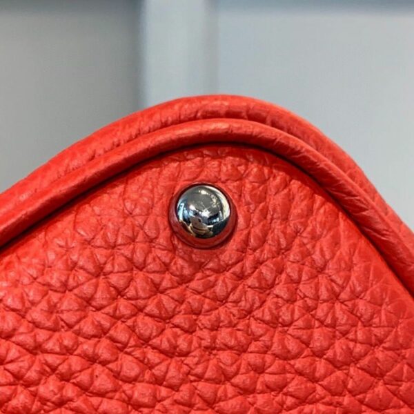 Hermes Bolide Mini Bag Orange Palladium Hardware For Women 7.5in/20cm