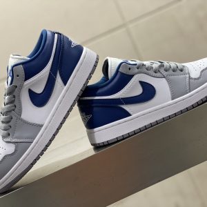  Nike Air Jordan 1 Low ‘French Blue’ For Men DC0774-042