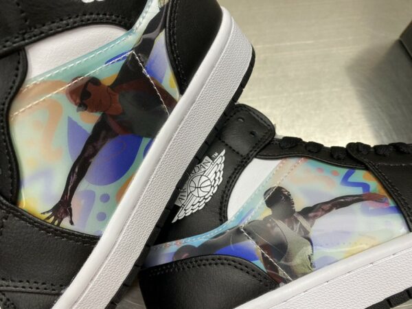 Nike air Jordan 1 Mid Wmns ‘Hologram’ Black For Men DR9495-001