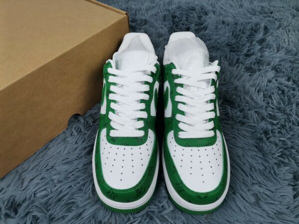  Nike Air Force 1 Low x Louis Vuitton Virgil Abloh ‘White Green’ For Men