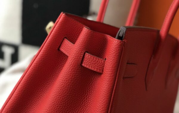 Hermes Birkin Rouge De Coeur Red Epsom Gold Hardware Bag For Women, Women’s Handbags, Shoulder Bags 30cm/12in