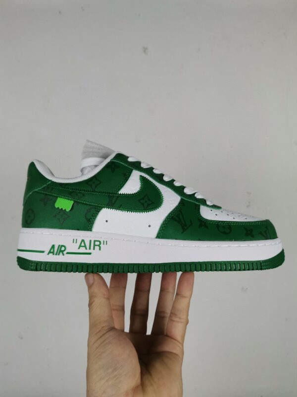  Nike Air Force 1 Low x Louis Vuitton Virgil Abloh ‘White Green’ For Men