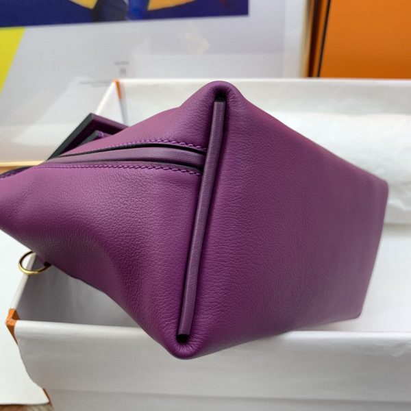 Hermes 24/24 Mini Evercolor Swift Purple For Women, Women’s Handbags, Shoulder Bag 8.2in/21cm