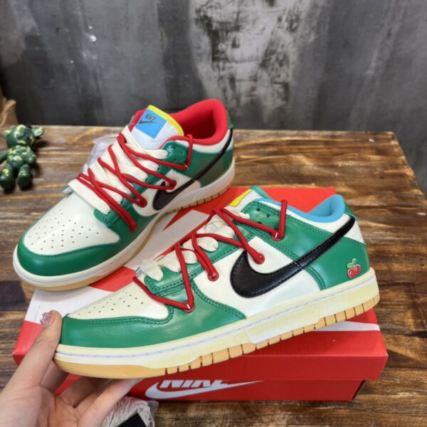 NK Off White x Dunk Low ‘Pine Green’ For Men CT0856-100