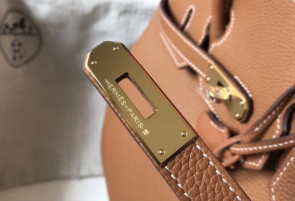 Hermes Birkin Brown Epsom Gold Hardware Bag For Women, Women’s Handbags, Shoulder Bags 30cm/12in