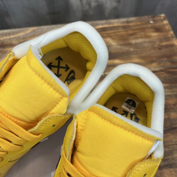 NK Off White x Yellow AR.FRC 1 Low “University Gold” For Men DD1876