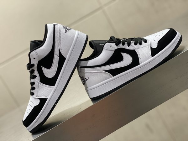  Nike Air Jordan 1 Low ‘White Black’ For Men