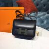 Hermes Constance III Mini Black For Women Gold Toned Hardware 7.5in/19cm