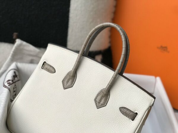 Hermes Birkin White For Women Gold Toned Hardware 11.8in/30cm