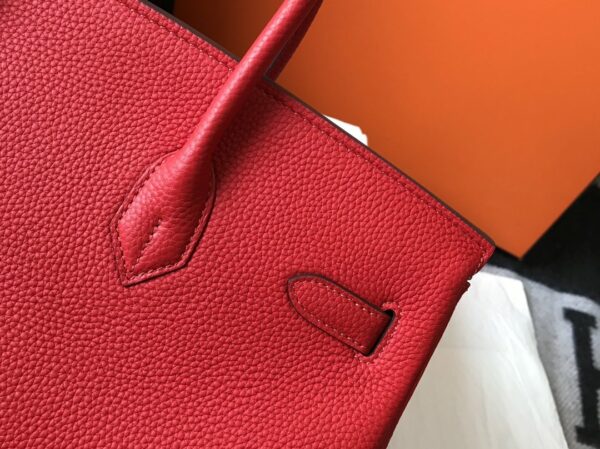 Hermes Birkin Rouge De Coeur Red Epsom Gold Hardware Bag For Women, Women’s Handbags, Shoulder Bags 30cm/12in