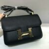 Hermes Constance 23 Epsom Black For Women, Women’s Handbags, Shoulder Bags 9in/23cm