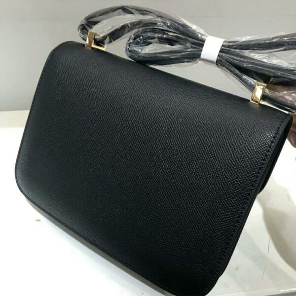 Hermes Constance 23 Epsom Black For Women, Women’s Handbags, Shoulder Bags 9in/23cm