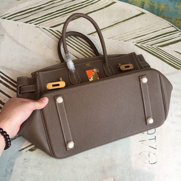 Hermes Birkin Brown For Women Gold Toned Hardware 11in/30cm