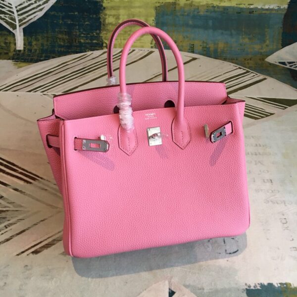 Hermes Birkin Pink For Women Silver-Toned Hardware 11in/30cm