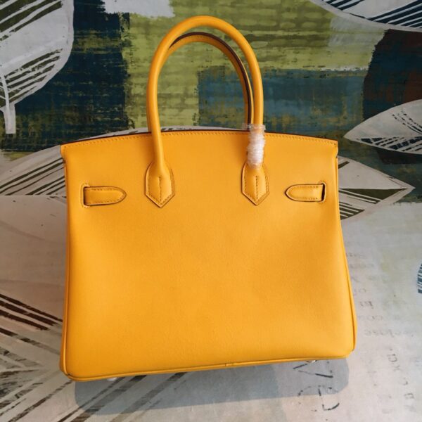 Hermes Birkin Yellow For Women Gold Toned Hardware 11in/30cm