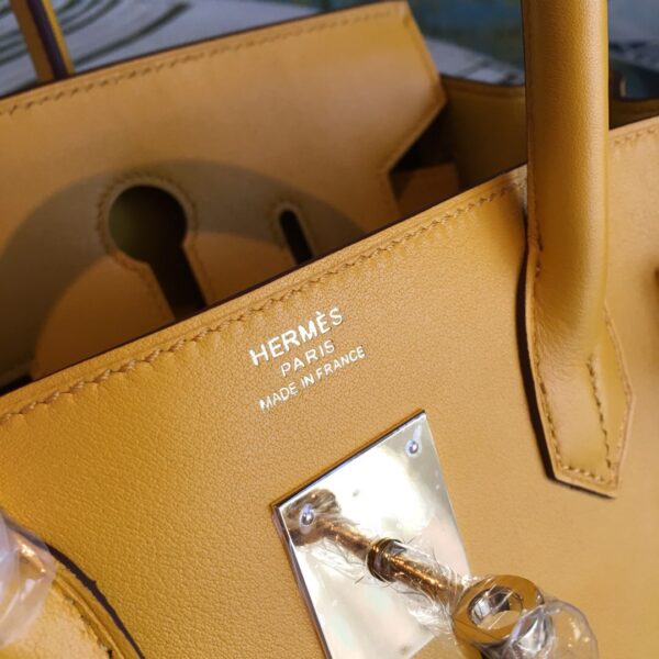 Hermes Birkin Yellow For Women Gold Toned Hardware 11in/30cm