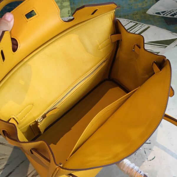 Hermes Birkin Yellow For Women Gold Toned Hardware 11in/30cm