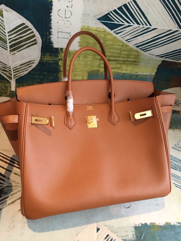 Hermes Birkin Brown For Women Gold Toned Hardware 11.8in/30cm