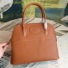 Hermes Bolide Bag Brown For Women Gold Toned Hardware 12.6in/32cm