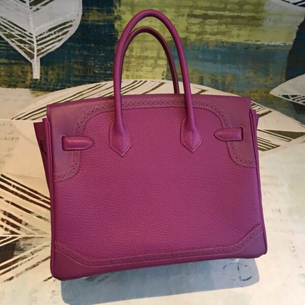 Hermes Birkin Violet For Women Silver Toned Hardware 11.8in/30cm