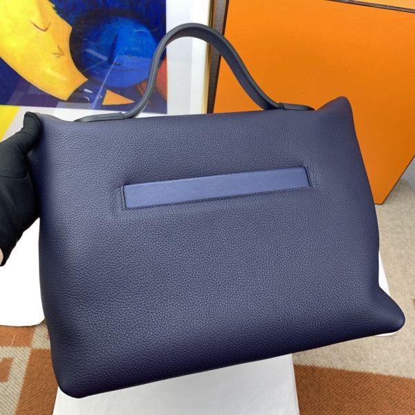 Hermes 24/24 Evercolor Swift Navy Blue For Women, Women’s Handbags, Shoulder Bag 11.4in/29cm