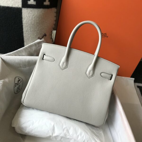 Hermes Birkin White For Women Gold-Toned Hardware 11in/30cm