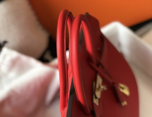 Hermes Birkin Rouge De Coeur Red Epsom Gold Hardware Bag For Women, Women’s Handbags, Shoulder Bags 30cm/12in