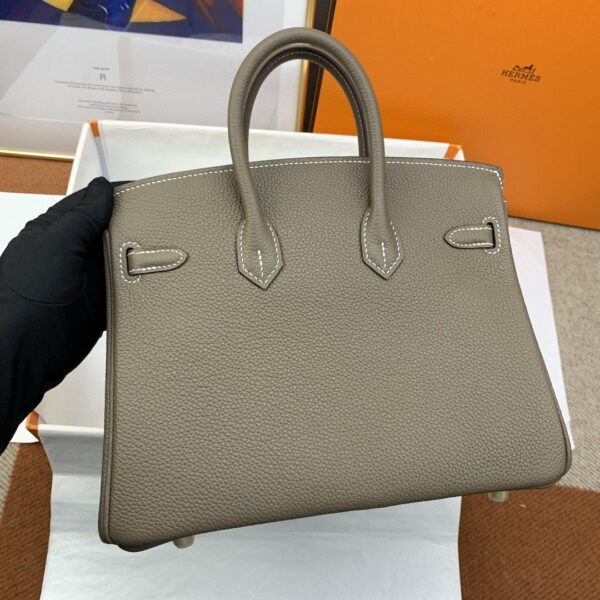 Hermes Birkin Nata Swift Brown For Women Gold Toned Hardware 10in/25cm