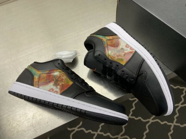 Nike air Jordan 1 Low GS Hologram Black For Men DR9497-001