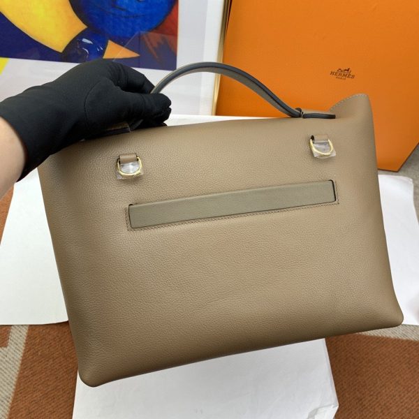 Hermes 24/24 Clemence Swift Light Brown For Women, Women’s Handbags, Shoulder Bags 11.4in/29cm