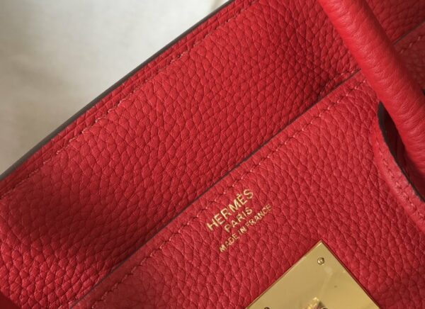 Hermes Birkin Rouge De Coeur Red Epsom Gold Hardware Bag For Women, Women’s Handbags, Shoulder Bags 30cm/12in