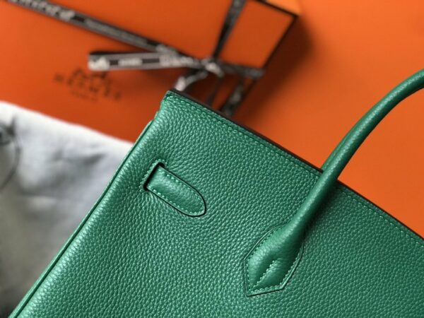 Hermes Birkin Green For Women Gold-Toned Hardware 11in/30cm