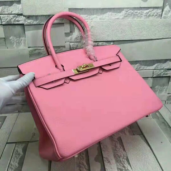 Hermes Birkin Pink For Women Gold Toned Hardware 14in/35cm 