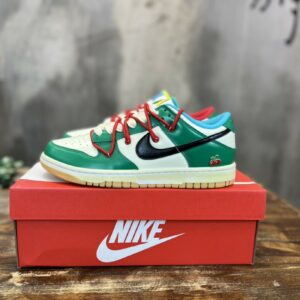 NK Off White x Dunk Low ‘Pine Green’ For Men CT0856-100