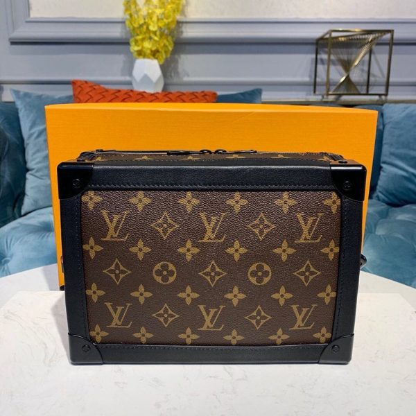 LV Soft Trunk Monogram Canvas For Women, Shoulder And Crossbody Bags 9.4in/24cm LV