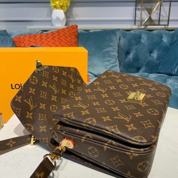 LV Pochette Metis Bag Monogram Canvas For Women, Women’s Handbags, Shoulder And Crossbody Bags 9.8in/25cm LV M44875