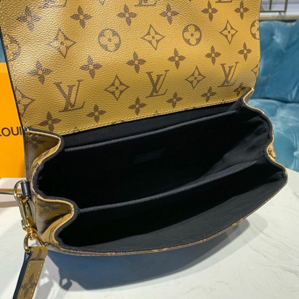 LV Pochette Metis Monogram Reverse Canvas For Women, Shoulder And Crossbody Bags 9.8in/25cm LV M44876