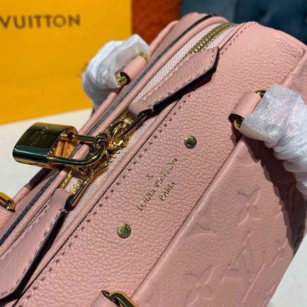 LV Speedy Bandouliere 20 Monogram Empreinte Light Pink For Women, Shoulder And Crossbody Bags 7.8in/20cm LV