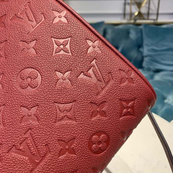 LV Speedy Bandouliere 30 Monogram Empreinte Bunrgundy For Women, Shoulder And Crossbody Bags 11.8in/30cm LV