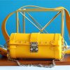 LV Papillon Trunk Epi Yellow For Women, Women’s Bags, Shoulder And Crossbody Bags 7.5in/19cm LV