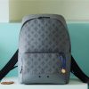 LV Racer Backpack Monogram Shadow Grey For Men, Bags 41cm LV M46105