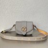 LV Point 9 Create By Nicolas Ghesquière With Monogram Flower 9.1in/22cm Grey For Women LV M55946