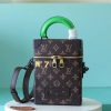 LV Vertical Box Trunk Monogram Canvas For Men, Bags, Shoulder And Crossbody Bags 8.7in/22cm LV M59664