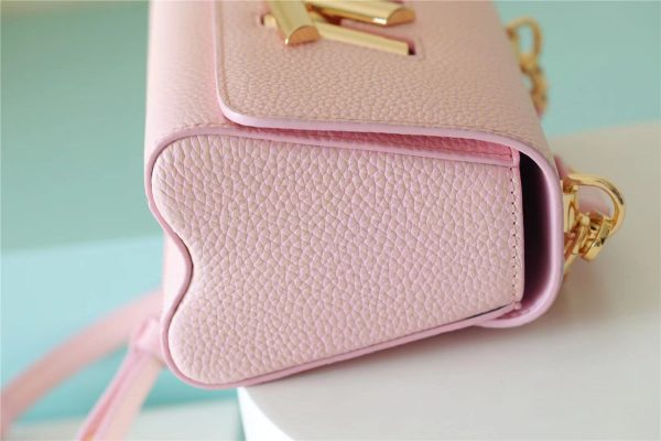 LV Twist PM Grain Pink For Women, Shoulder And Crossbody Bags 7.5in/19cm LV M20699