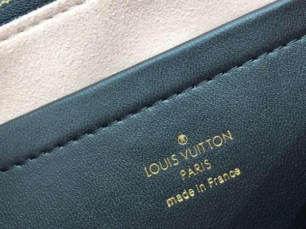 LV Pochette Coussin Monogram Empreinte Black For Women, Shoulder And Crossbody Bags 7.9in/20cm LV M80742