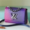 LV Twist PM Bag, Shoulder and Cross Body Bags For Women Gradient Blue 7.5in/19cm LV M59896